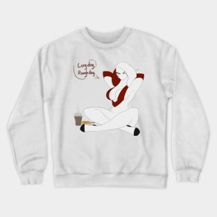 Bagel and Coffee Crewneck Sweatshirt